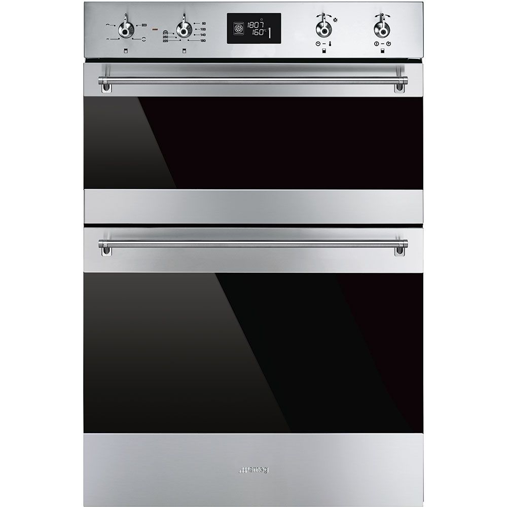 Smeg Thermo-Ventilated Double Oven DOSF6390X