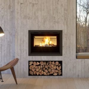 Built-In Wood Fireplaces