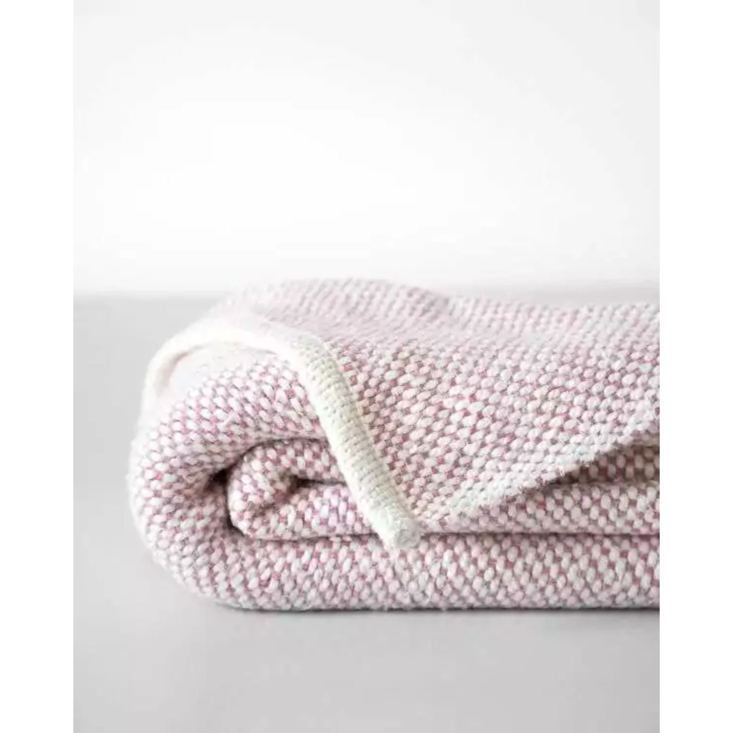 Barrydale Hand Woven Cot Cover Pink