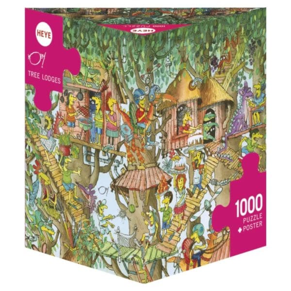 Tree Lodges 1000 Piece Puzzle