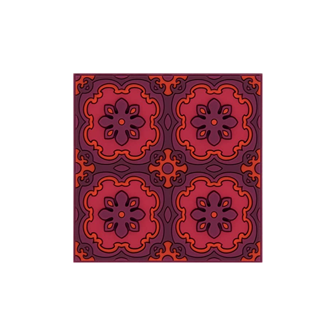 Images d’ Orient SEJJADEH RUBY Coaster