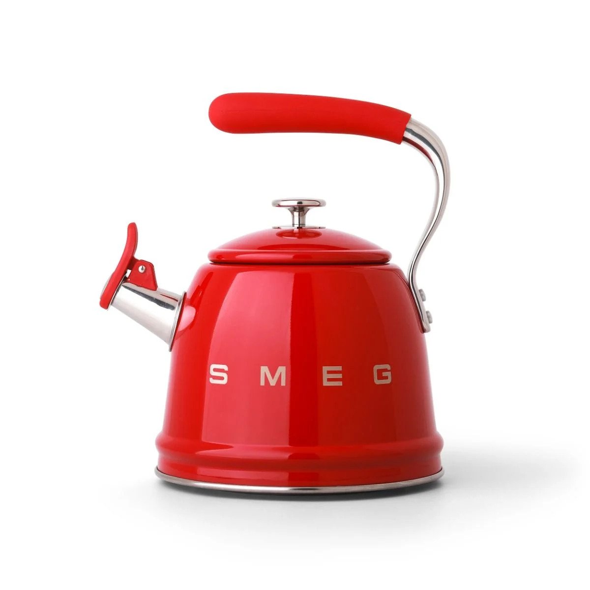 Smeg Gas Kettle Red