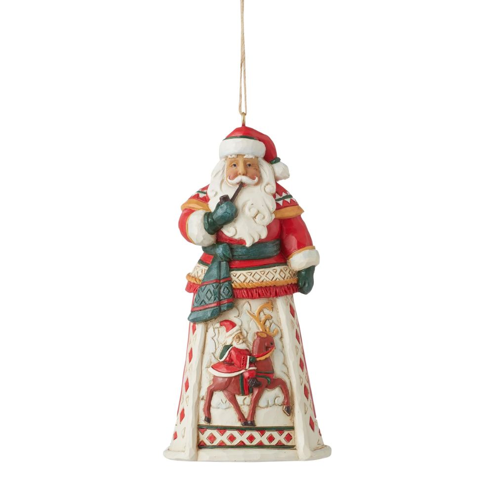 Jim Shore Lapland Santa Hanging Ornament