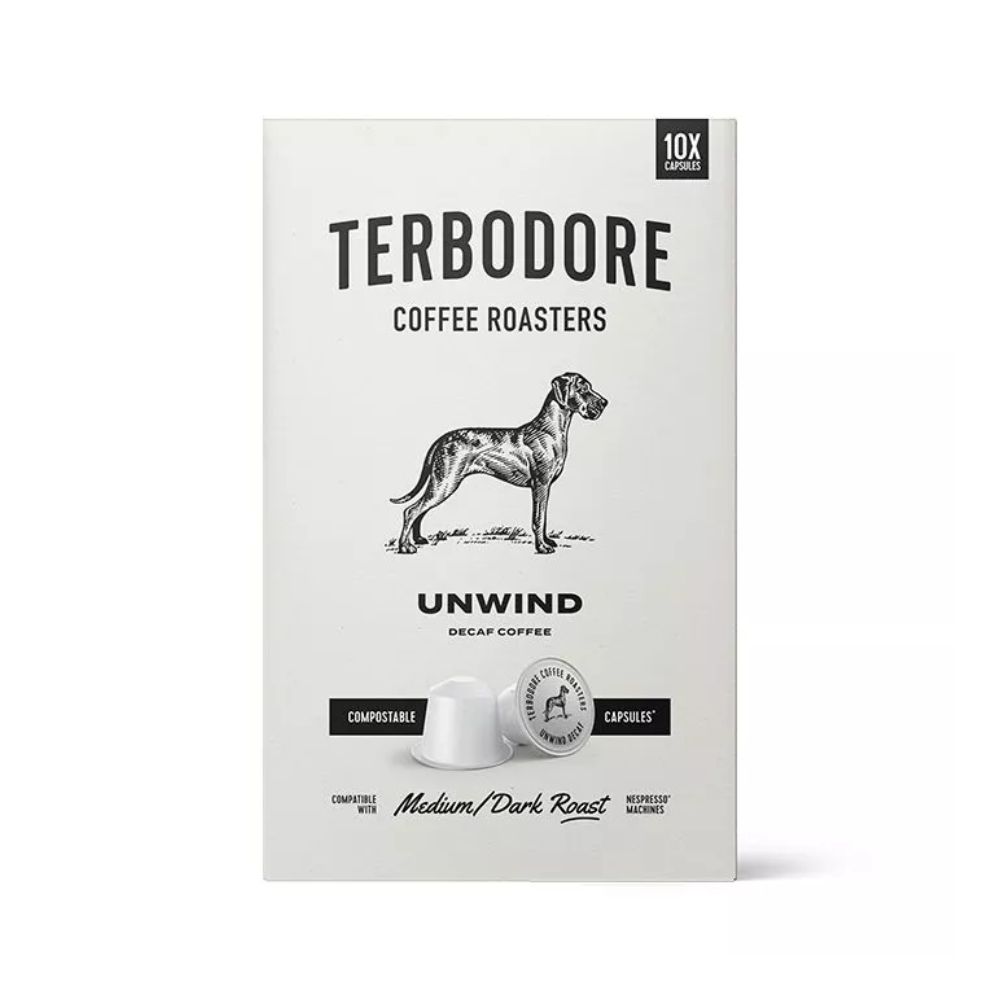 Terbodore Coffee Capsules Unwind Decaf