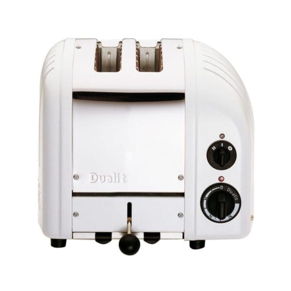 Dualit 2 Slice Toaster WHITE