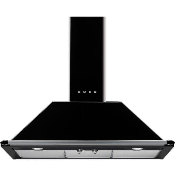 Smeg Extractor Victoria 90cm Black KT90BLE (1)