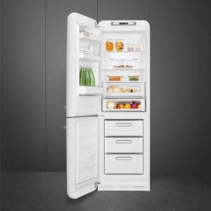 Smeg FridgeFreezer Retro 50's Style White FAB32LWH5 Left Hinge