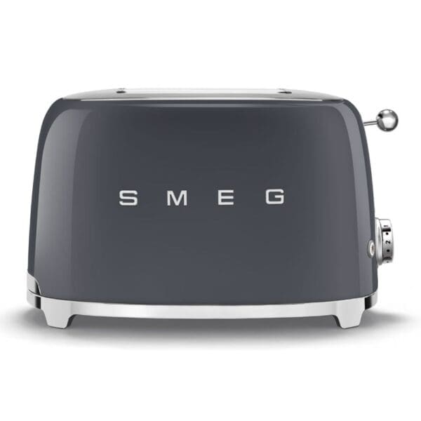 Smeg Two Slice Toaster slate grey