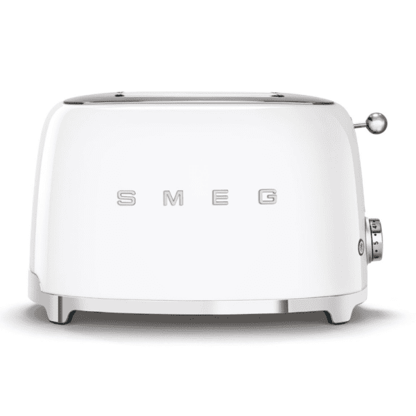 Smeg Two Slice Toaster white glossy