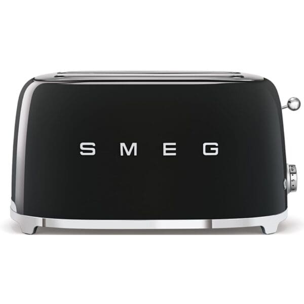 Smeg four Slice Toaster black gloss