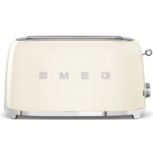 Smeg four Slice Toaster cream gloss