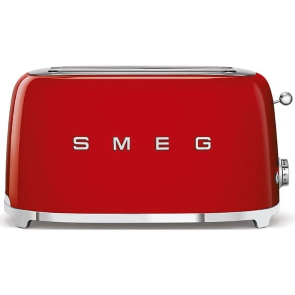 Smeg four Slice Toaster red gloss