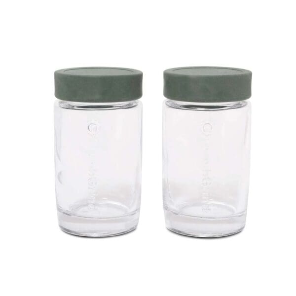 CrushGrind Vaasa Spice Jar Set Green