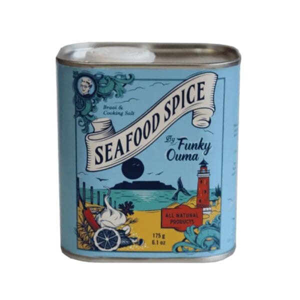 Funky Ouma Seafood Spice Tin 175 g