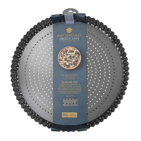 MasterClass Perforated Quiche Tin 30cm