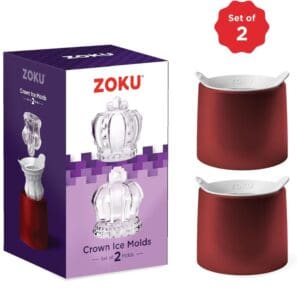 Zoku Crown Ice Molds