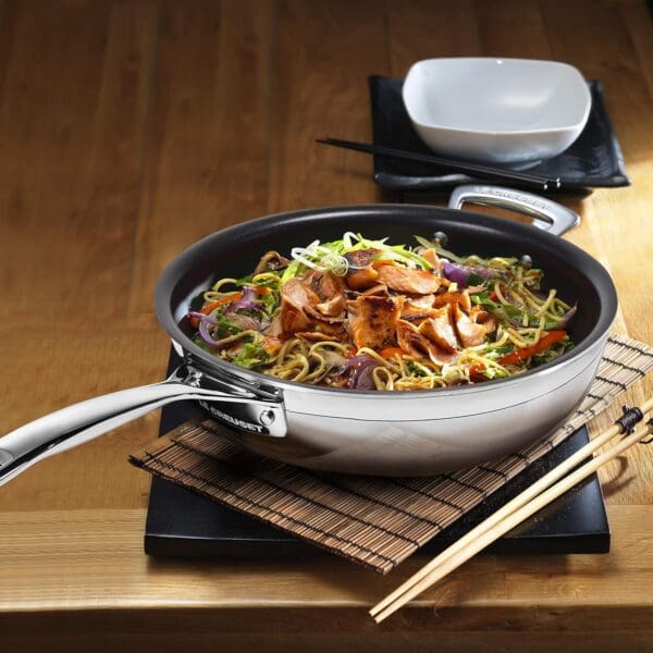 Le Creuset Triple SS Non-Stick Frying Pan 28