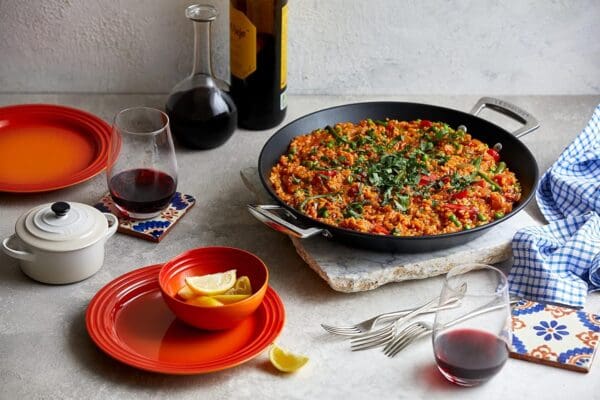 Le Creuset Toughened Non-Stick Paella Pan 32cm