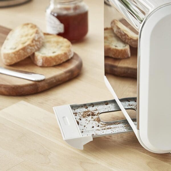 Swan Nordic White 2 Slice Toaster