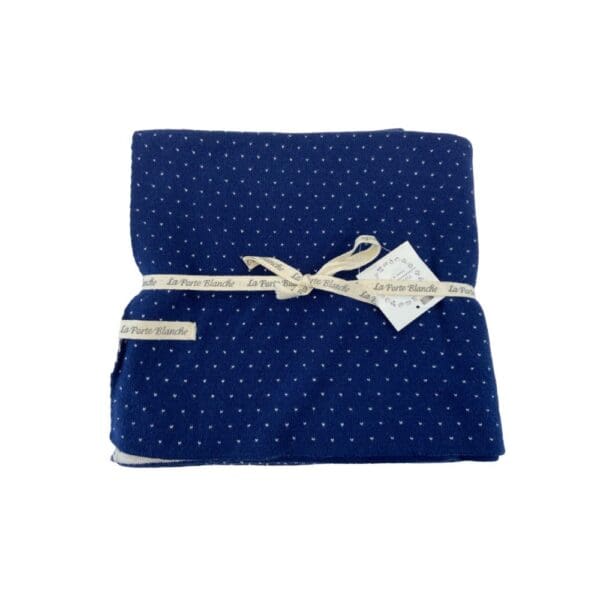 La Porte Blanche 100% Cotton Baby Blanket Dots