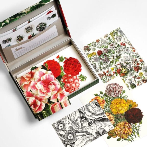 Letter Writing Set Flowers (1)