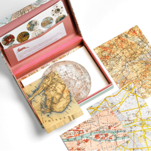 Letter Writing Set Maps