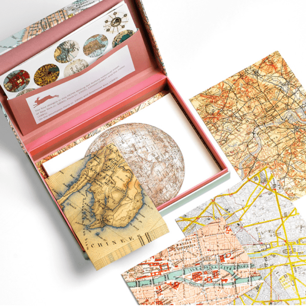 Letter Writing Set Maps