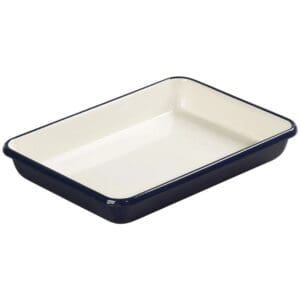 Tala Enameled Steel Roaster Indigo 33 x 24CM (1)