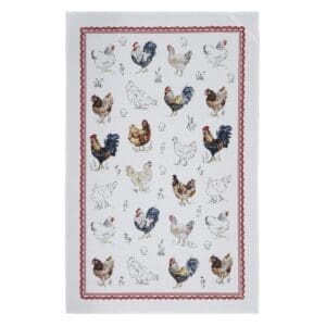 Ulster Weavers Farm Birds Tea Towel