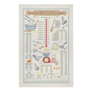 Ulster Weavers Kitchen Measurements Tea Towel