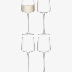 LSA Metropolitan White Wine Glasses Four | Metelerkamps Knysna