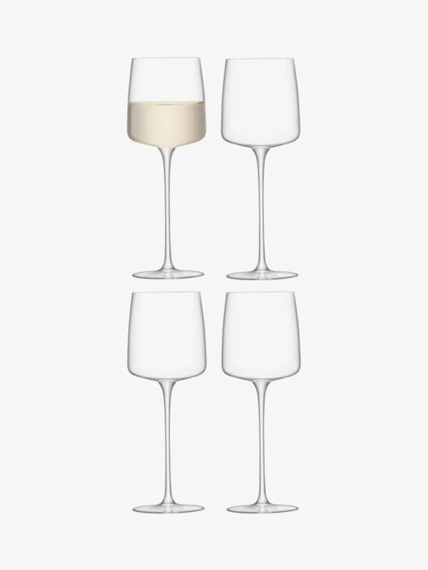 LSA Metropolitan White Wine Glasses Four | Metelerkamps Knysna