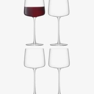 LSA Metropolitan Wine Glasses Four