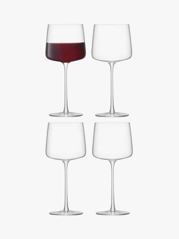 LSA Metropolitan Wine Glasses Four