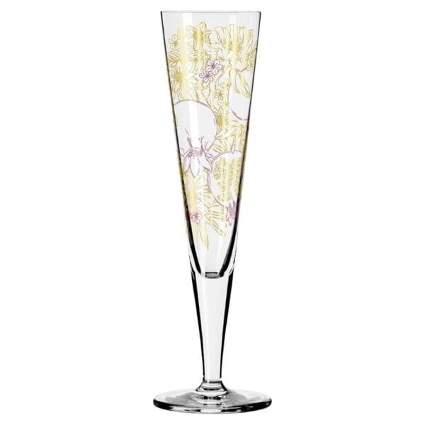 Ritzenhoff Champagne Glass -Goldnacht Series No.31