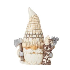 Jim Shore Timber Time Gnome Figurine