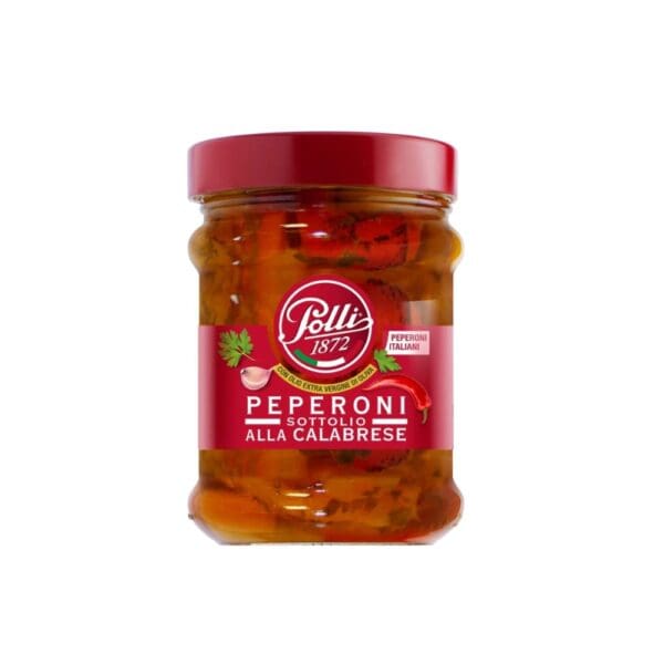 Polli Roasted Red Peppers In Oil 285G