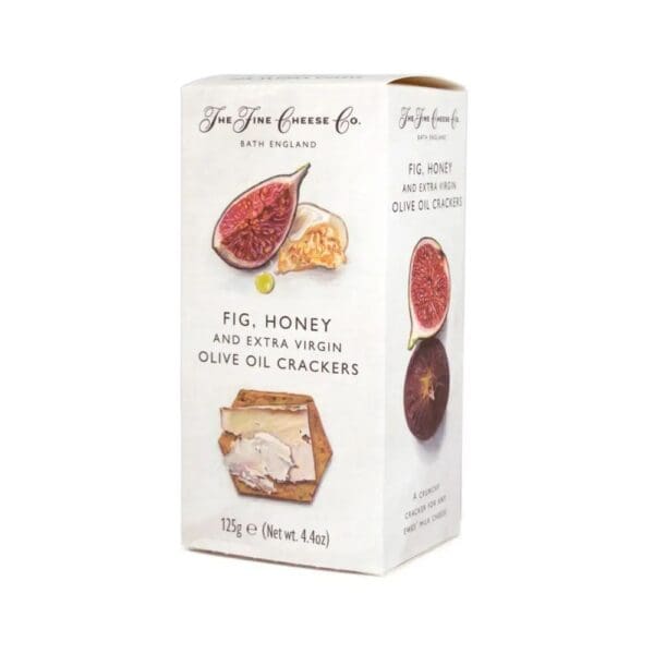 Fine Cheese Fig, Honey & Extra Virgin Olive Oil Crackers