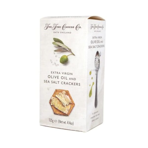 Fine Cheese Extra Virgin & Sea Salt Crackers