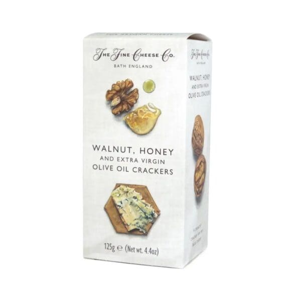 Fine Cheese Walnut, Honey & Extra Virgin Olive Oil Crackers