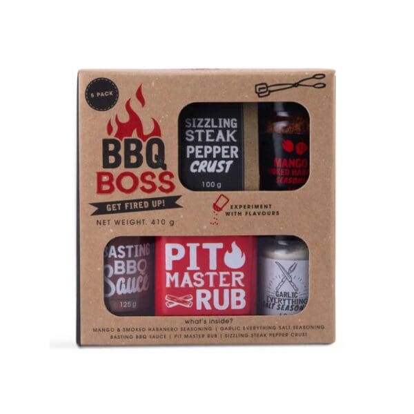 Eat Art BBQ Boss Spice Gift Set