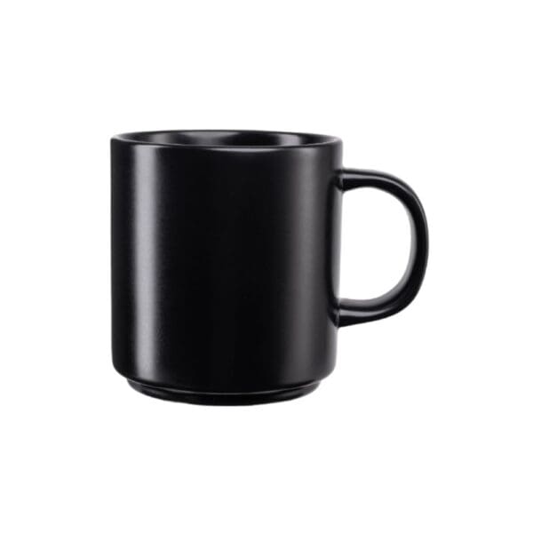 Jan Black Stackable Mug