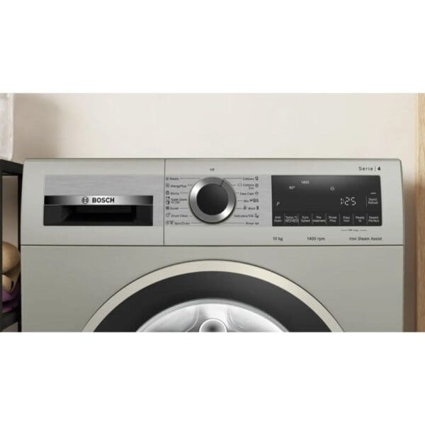 Bosch Washing Machine Series 4 Silver Inox WGA2540XZA - Image 2