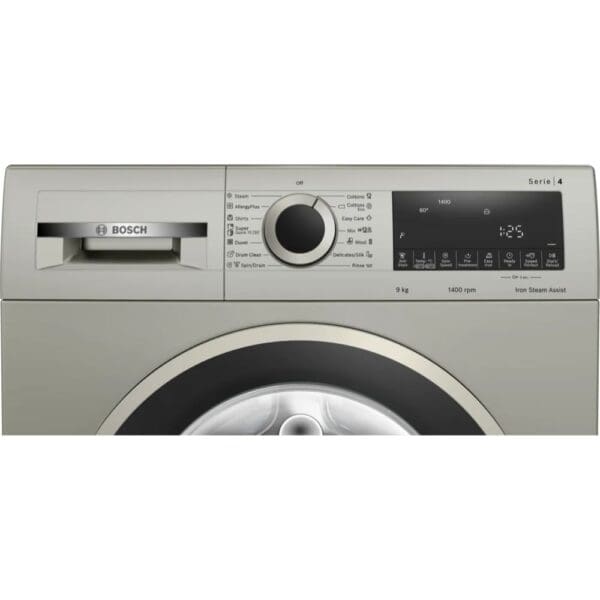 Bosch Washing Machine Series 4 Silver Inox 9KG WGA1440XZA - Image 2