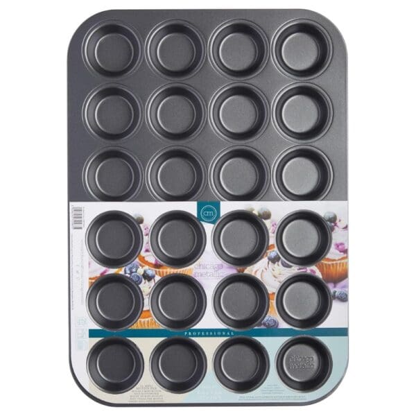 Chicago Metallic Mini Muffin Tin 24