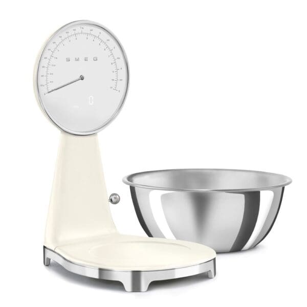 Smeg 50's Style Kitchen Scale Cream - Image 3