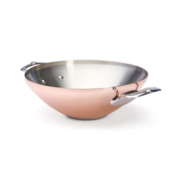 De Buyer Copper Wok Prima Matera 32CM