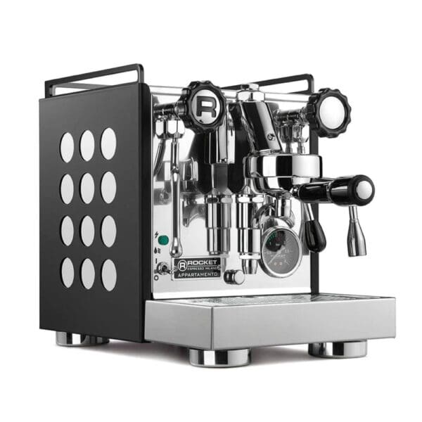 Rocket Appartamento Coffee Machine Black Sides