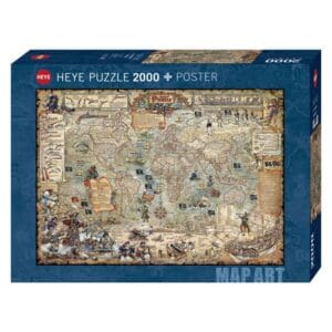 Heye Pirate World 2000 Piece Puzzle