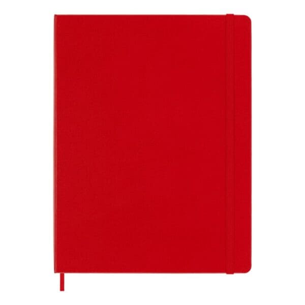 Moleskine Classic Notebook Hard Cover Scarlet Red XL Ruled